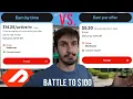 Doordash Earn By Time Vs Earn Per Offer Battle To 100