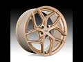 Niche Torsion M267 Platinum Bronze Custom Wheel Spin