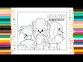 Sonic The Hedgehog 3 Coloring Pages NCS Release GBColoring