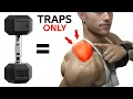 BEST 7 Traps Workout With Dumbbells