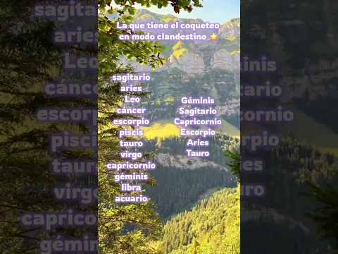 Comenta tu signo 🥰✨ #signoszodiacales #signosdelzodiaco #fyp #foryou #zodiacsigns #zodiac #signs