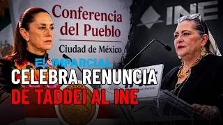 Sheinbaum respalda renuncia de Guadalupe Taddei al INE y pide investigar presuntas irregularidades