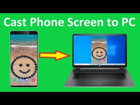 Download MP3 How To CAST Android Mobile Phone Screen to PC Laptop for Free Connect Phone to PC Laptop!!