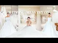 Trying on my DREAM wedding dresses spoiler I FOUND IT Wedding diaries ep 1