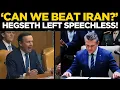 US News LIVE Can We Beat Iran Ossoff Leaves Hegseth Speechless In Tense Senate Clash