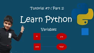 Learn Python Tutorial 7 Variables Part 1