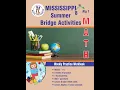 Mississippi Grade 8 Math to Algebra 1 MAAP Summer Math Bridge Workbook - Book