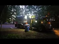 Lemay garbage truck yard waste