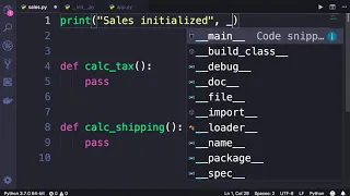 8 Executing Modules as Scripts