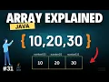 Introduction to Arrays in Java Chapter-31 Java Tutorial For Beginners