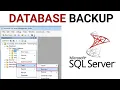 SQL Server Database Backup How to BACKUP DATABASES in SQL Server Management Studio