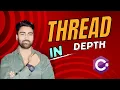 intro to thread Single vs multi thread Foreground thread vs Background thread csharp dotnet