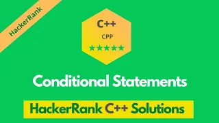 HackerRank Conditional Statements problem solution in C C solutions Programmingoneonone