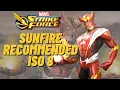 SUNFIRE Recommended ISO 8 Class Marvel Strike Force