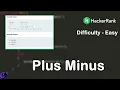 Plus Minus Problem in Java Hacker Rank Interview Preparation One Month Preparation Kit
