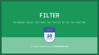 Google Sheets Filter Function - 8 actionable examples