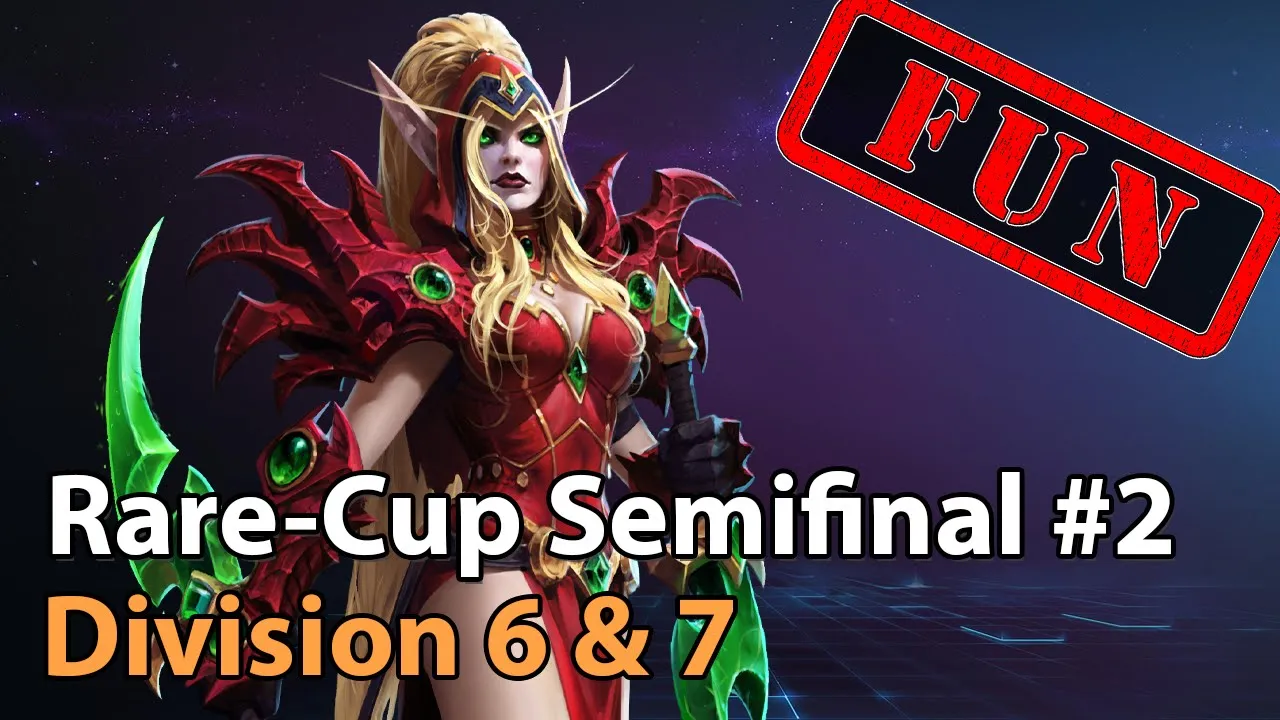 ► Rare Cup - Semifinal #2 - Division 6 & 7 - Heroes of the Storm Esports