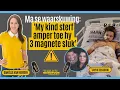 Ma Waarsku: My Kind Sterf Amper Toe Hy Magnete Insluk