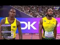 Download Lagu MENS 100M WORLD  CHAMPIONSHIPS TOKOYO OBLIQUE SEVILLE KISHANE THOMPSON NOAH LYLES DOMINATE 1ST ROUND