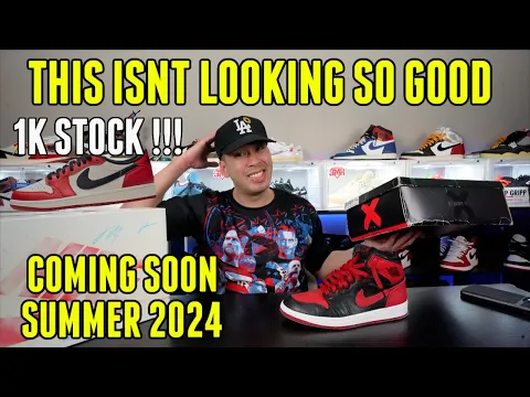 Download MP3 THIS ISNT LOOKING SO GOOD 🤦‍♂️ NEW JORDAN 1 LOW COMING BUT LIMITED ONLY 1K STOCK BRED 1 85 HIGH 2025