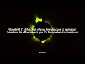 Kiana Ledé, Khalid - Where You Go (Lyrics)