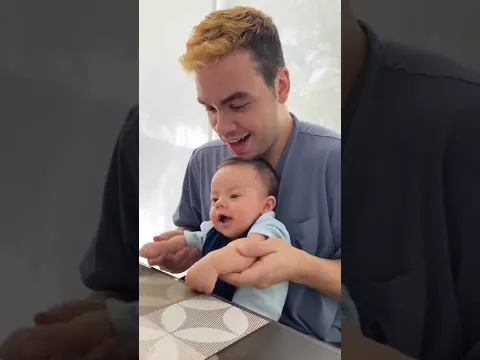 MOMENTO INCRÍVEL DO LUKE COM 6 MESES