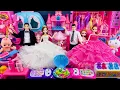 23 Minutes Satisfying Unboxing Barbie Pink White Princess Families Castle Toys ASMR