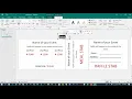 Raffle Tickets with Sequential Numbering using MS Publisher and Excel Episode 1