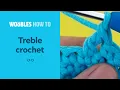 How to treble or triple crochet tr