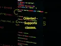 Python Language Features