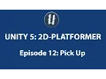 Unity 5 2D Platformer-Pick Up 12