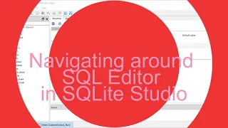 Navigating around SQL Editor in SQLite Studio