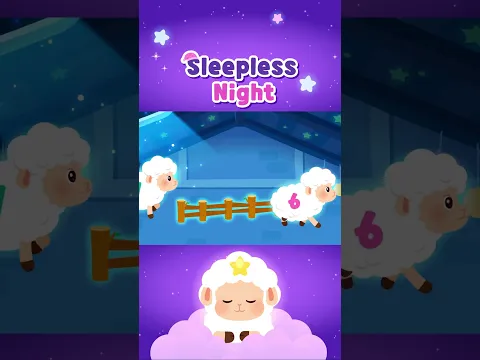 #shorts | No Puedo Dormir 🐑😴 |  Canciones de Cuna | Lotty Friends