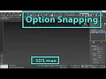 option snapping 3ds max tutorial study Edutech Hindi Tutorial