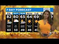 Philadelphia Weather Saturday Storms Ahead Of More Seasonal Weather
