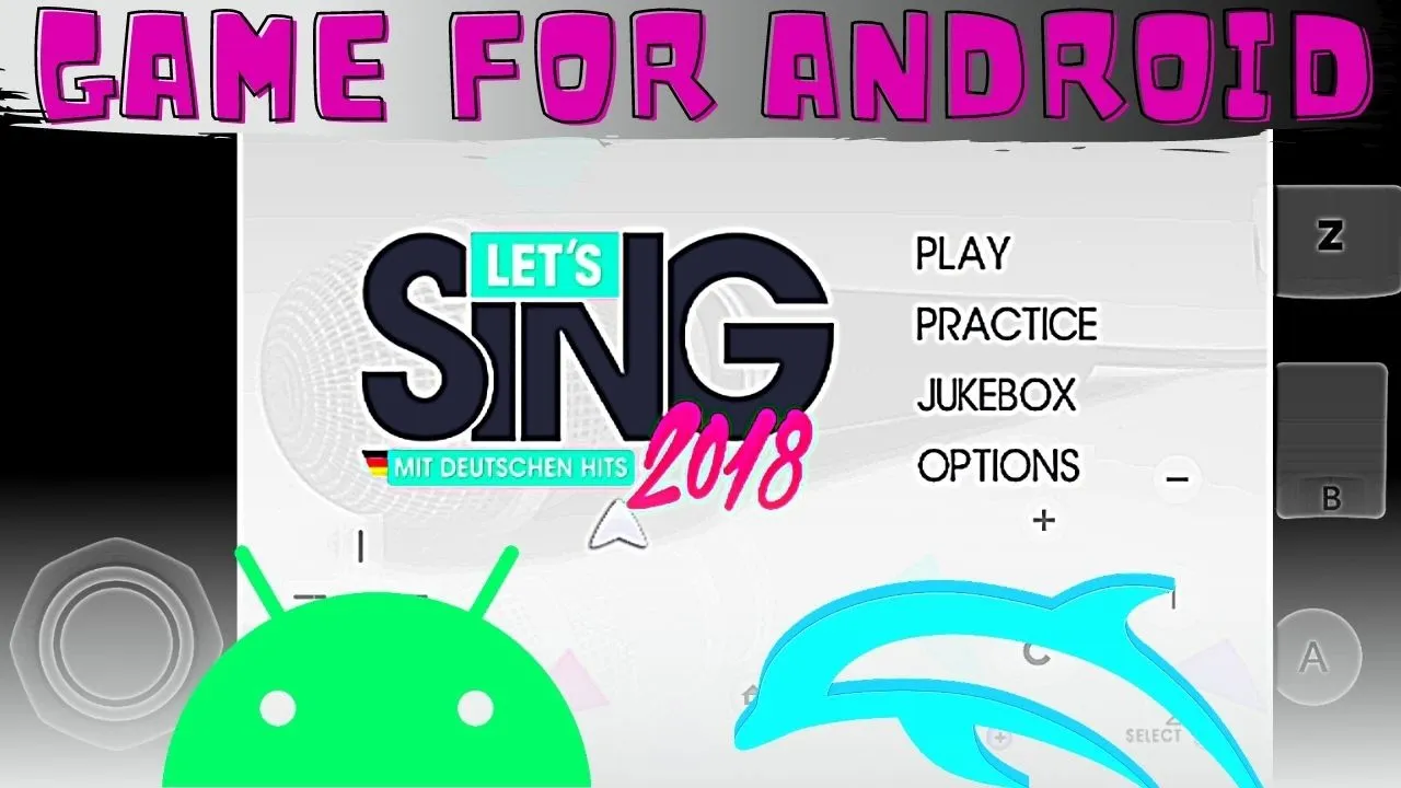 Play Let's Sing 2018 Wii Emulator - Dolphin Emulator Android Mobile - Gameplay