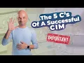 The 5 C s Of A Successful CIM