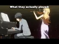 Download Lagu They Animated the Piano Correctly!? (Your Lie in April)