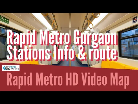 Download MP3 Gurgaon rapid metro map route stations | Rapid metro Gurgaon hd video