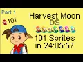 Download Lagu [WR] Harvest Moon DS 101 Sprites Speedrun in 24:05:57 (Part 1)