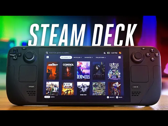 Valve Steam Deck hands-on: 0 Switch-like portable gaming PC