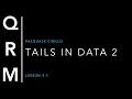 QRM 5-1 Tails in Data - MS Plot and Concentration Profile