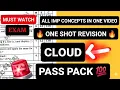 CC ALL IMP CONCEPTS REVISION 2026 VTU BCS601 CLOUD COMPUTING SUPERIMP PYQs 22 Scheme