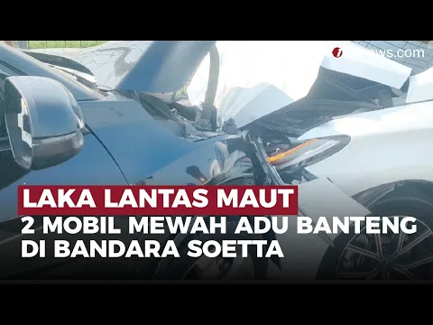 Diduga Sistem Kemudi Otomatis Error, Mobil Listrik Adu Banteng di Bandara Soetta