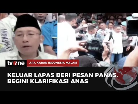 Pernyataan Kontroversial Anas setelah Keluar Lapas Sangat Emosional, Ditujukan kepada Siapa?