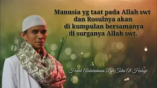 Download Habib Abdurrahman Bin Toha Al Habsyi | Cerita sahabat Rosulullah yg bernama Sauban. MP3