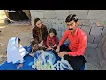 🏡❤️ Shahin Went Fishing to Build a Better Future; Sakineh and the Girls Prepared a Delicious Meal! 🎣
