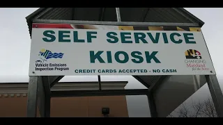 EASY TO USE self-service kiosk for VEIP Vehicle Emissions Testing