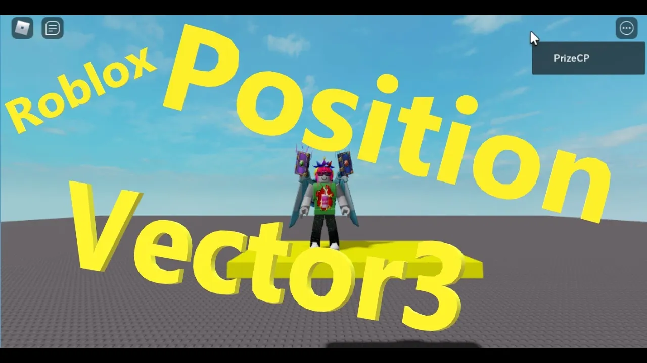 How to use Position & Vector3 (Roblox Studio Tutorial for New Beginners Series 2) (N209)