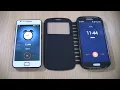Double Ringing Alarms at the Same Time Samsung Galaxy S2 White+S4 Black cover
